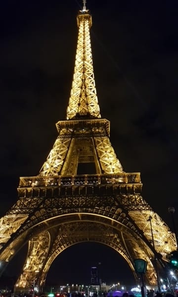 Carole traveling in Paris